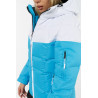 Куртка зимняя сноубордическая мембранная женская, с натуральным пухом, пуховик "Inflight W", Лагуна