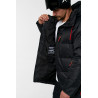 Куртка зимняя сноубордическая мембранная мужская, пуховик "ECLIPSE", Черный